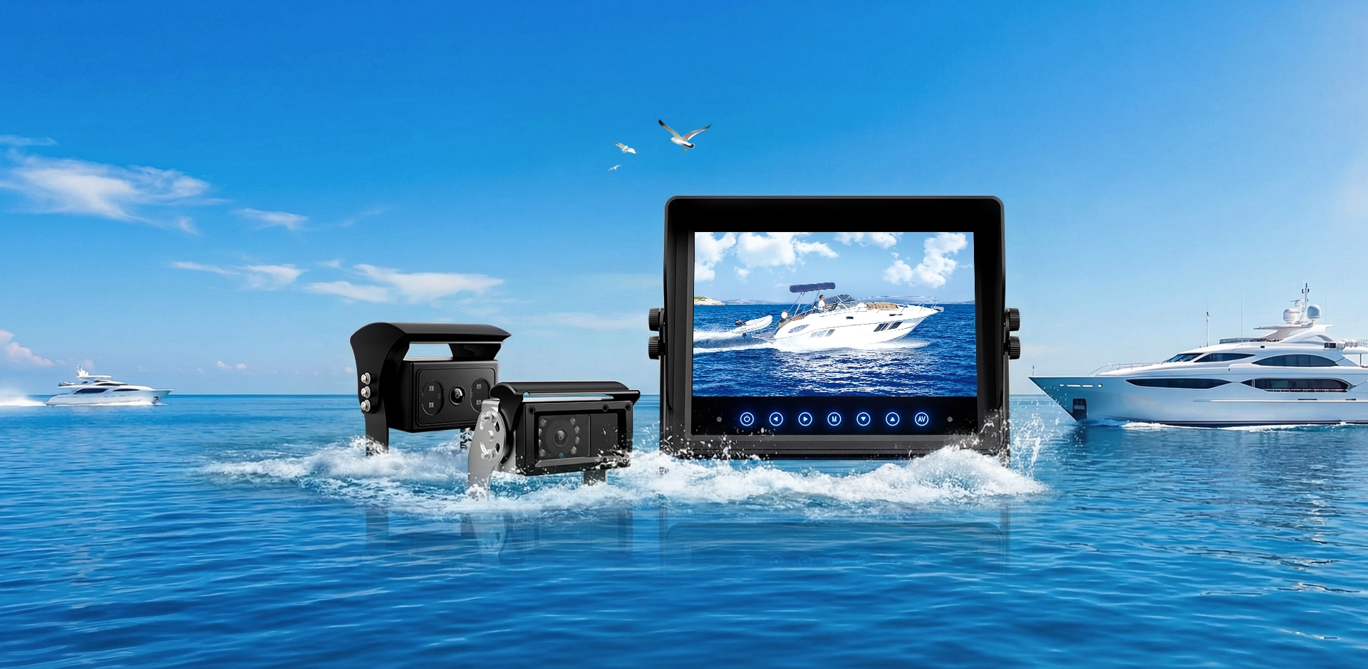 IP69K Waterproof Vehicle Monitoring System
